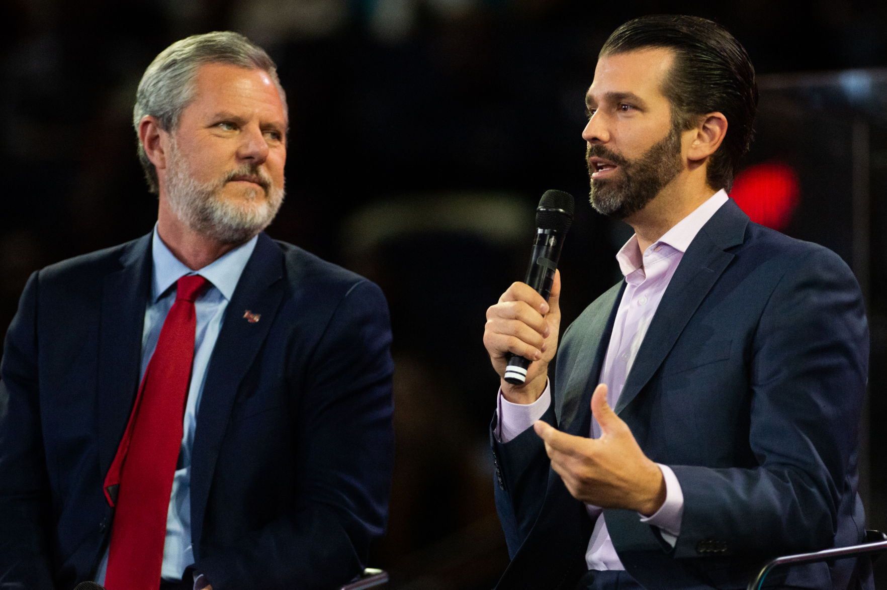 Donald Trump Jr and Jerry Falwell Jr.